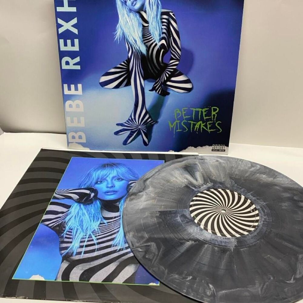 Bebe Blue and Black Cds-and-vinyl